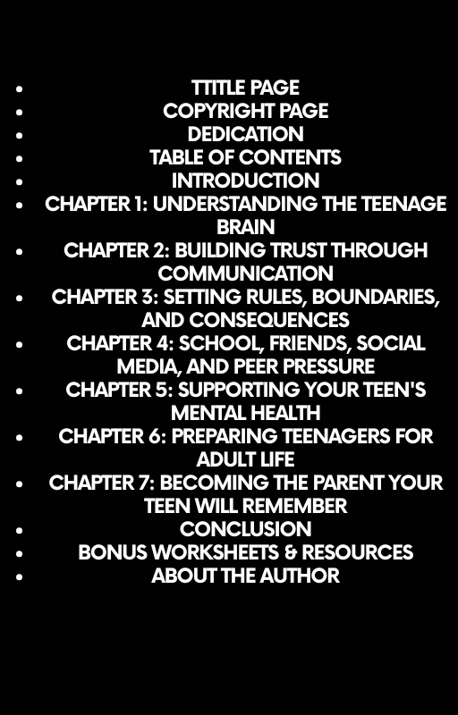 RAISING TEENAGERS