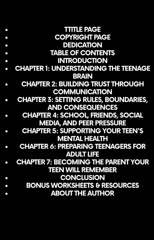 RAISING TEENAGERS