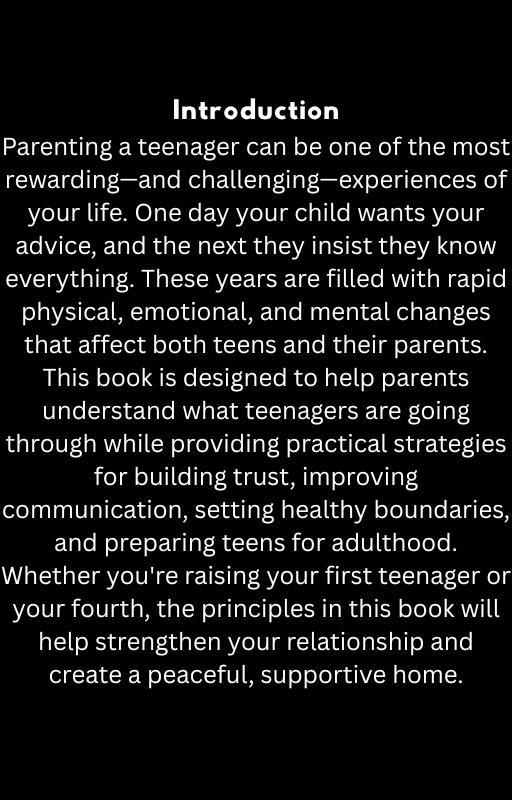 RAISING TEENAGERS