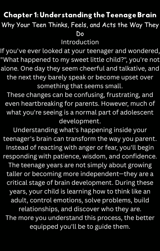 RAISING TEENAGERS