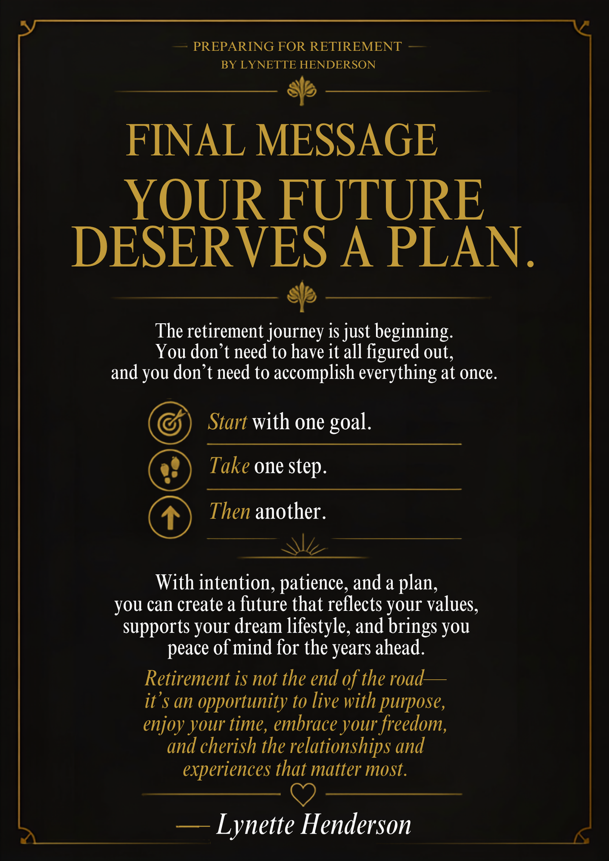PREPARING FOR RETIREMENT GUIDE